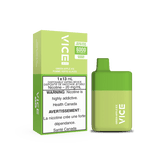 VICE BOX Disposable Vape - Green Apple Ice available on Canada online vape shop